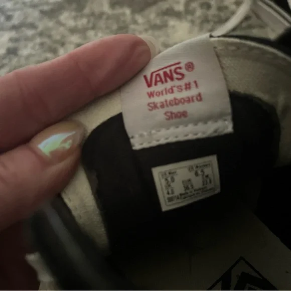 Vans Kids Black High-Top Sneakers - Picture 5 of 5